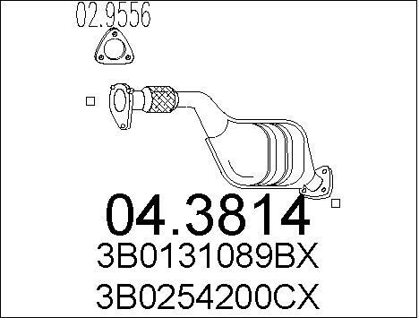 MTS Katalysaattori 04.3814