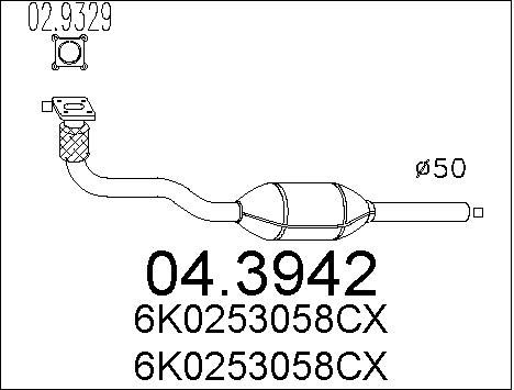 MTS Katalysaattori 04.3942