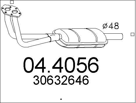 MTS Katalysaattori 04.4056