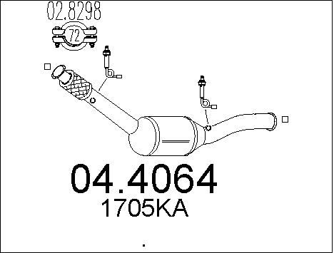 MTS Katalysaattori 04.4064