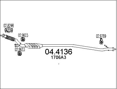 MTS Katalysaattori 04.4136