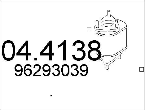 MTS Katalysaattori 04.4138