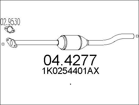MTS Katalysaattori 04.4277