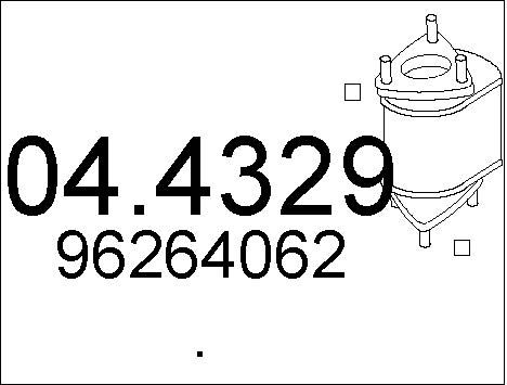 MTS Katalysaattori 04.4329