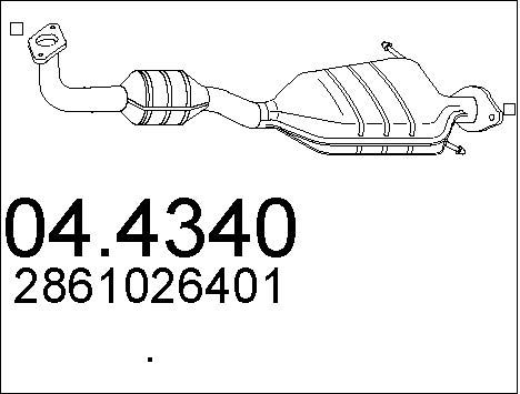 MTS Katalysaattori 04.4340