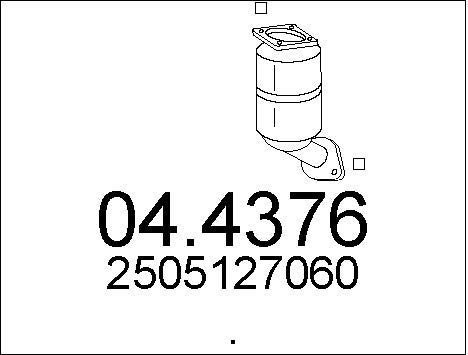 MTS Katalysaattori 04.4376