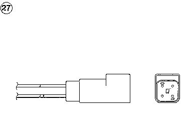 NGK Lambdatunnistin 0125