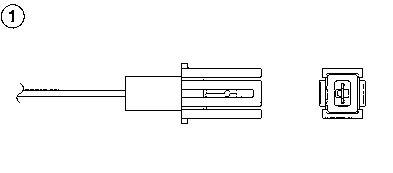 NGK Lambdatunnistin 0187