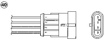 NGK Lambdatunnistin 0287