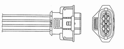 NGK Lambdatunnistin 0407