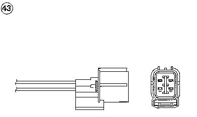 NGK Lambdatunnistin 0425