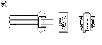 NGK Lambdatunnistin 0434