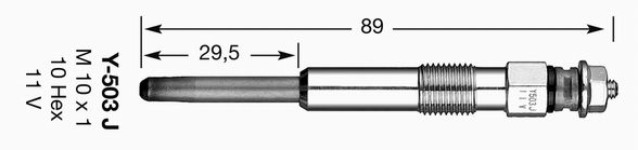 NGK Hehkutulppa 1009