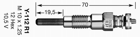 NGK Hehkutulppa 1032