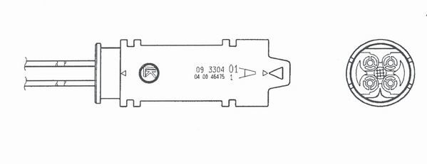 NGK Lambdatunnistin 1398