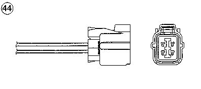 NGK Lambdatunnistin 1661