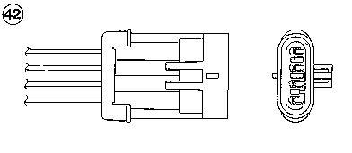 NGK Lambdatunnistin 1787