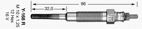 NGK Hehkutulppa 2162