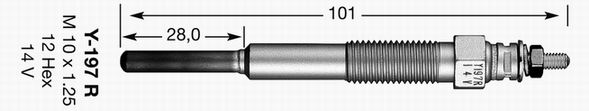 NGK Hehkutulppa 2188