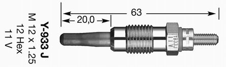 NGK Hehkutulppa 6599