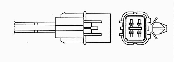 NGK Lambdatunnistin 90387