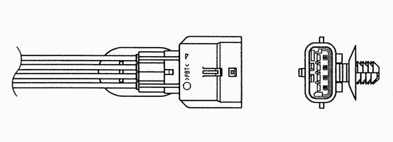 NGK Lambdatunnistin 91104