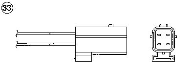 NGK Lambdatunnistin 97043