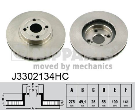 NIPPARTS Jarrulevy J3302134HC