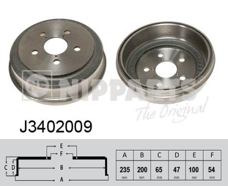 NIPPARTS Jarrurumpu J3402009