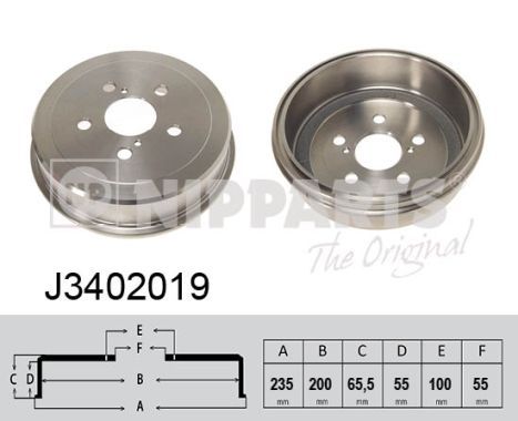 NIPPARTS Jarrurumpu J3402019