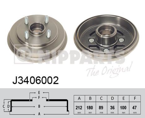 NIPPARTS Jarrurumpu J3406002