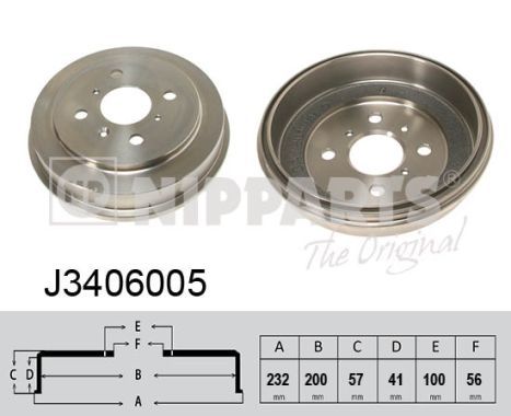 NIPPARTS Jarrurumpu J3406005