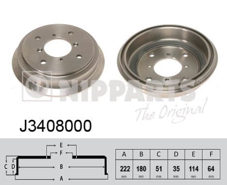 NIPPARTS Jarrurumpu J3408000