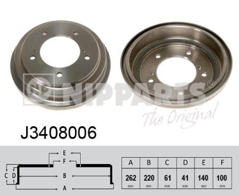 NIPPARTS Jarrurumpu J3408006