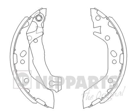 NIPPARTS Jarrukenkäsarja J3500516