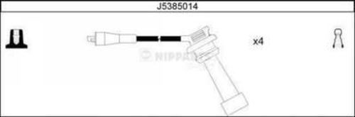 NIPPARTS Sytytysjohtosarja J5385014