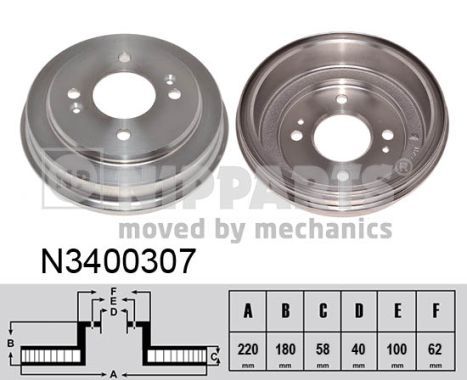 NIPPARTS Jarrurumpu N3400307