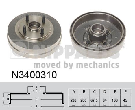 NIPPARTS Jarrurumpu N3400310