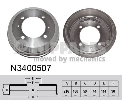 NIPPARTS Jarrurumpu N3400507