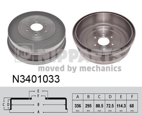 NIPPARTS Jarrurumpu N3401033