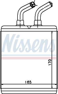 NISSENS Lämmityslaitteen kenno 77515