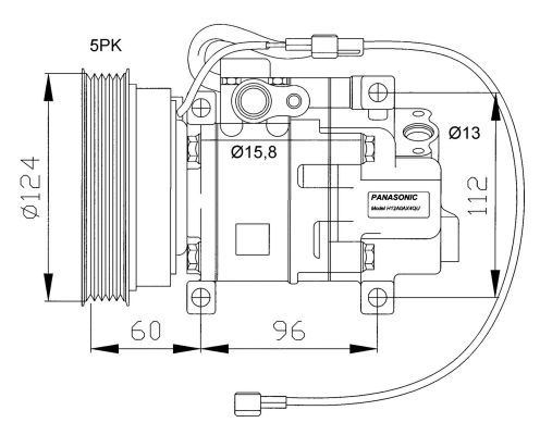 NRF Kompressori, ilmastointilaite 32099G