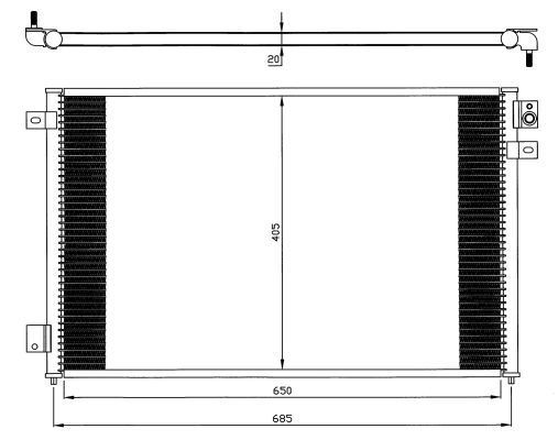 NRF Lauhdutin, ilmastointilaite 35567