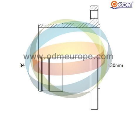 ODM-MULTIPARTS Nivelsarja, vetoakseli 14-216045