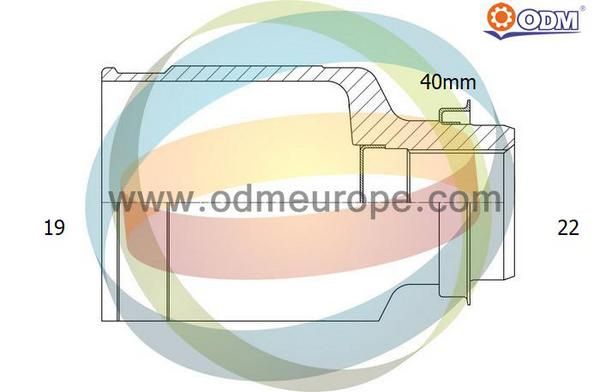 ODM-MULTIPARTS Nivelsarja, vetoakseli 14-306750