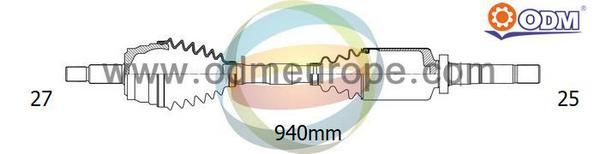 ODM-MULTIPARTS Vetoakseli 18-062040