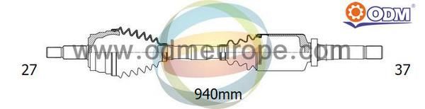 ODM-MULTIPARTS Vetoakseli 18-162130