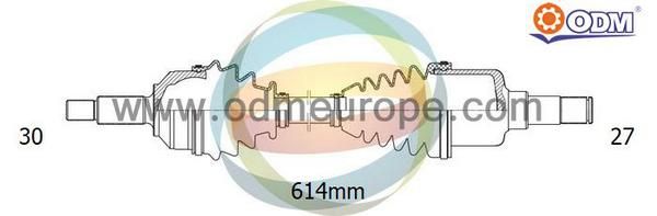 ODM-MULTIPARTS Vetoakseli 18-232180