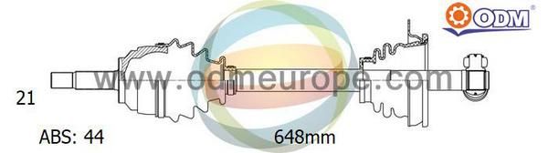 ODM-MULTIPARTS Vetoakseli 18-291031