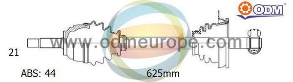 ODM-MULTIPARTS Vetoakseli 18-291171